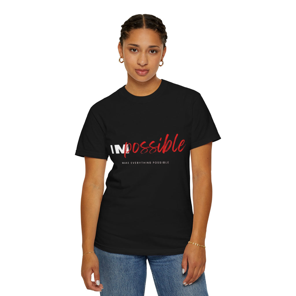 Impossible / Possible Motivational T‑Shirt — 'Make Everything Possible' Graphic Tee